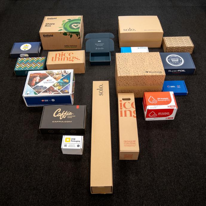 sample boxes for customers