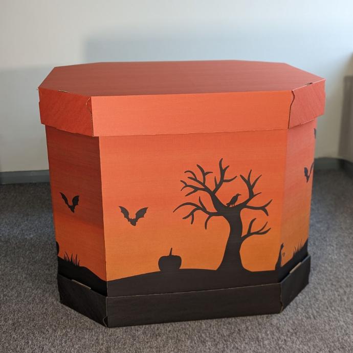 Halloween Pumpkin pallet box