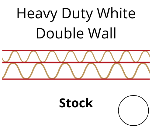 Heavy Duty White Double Wall